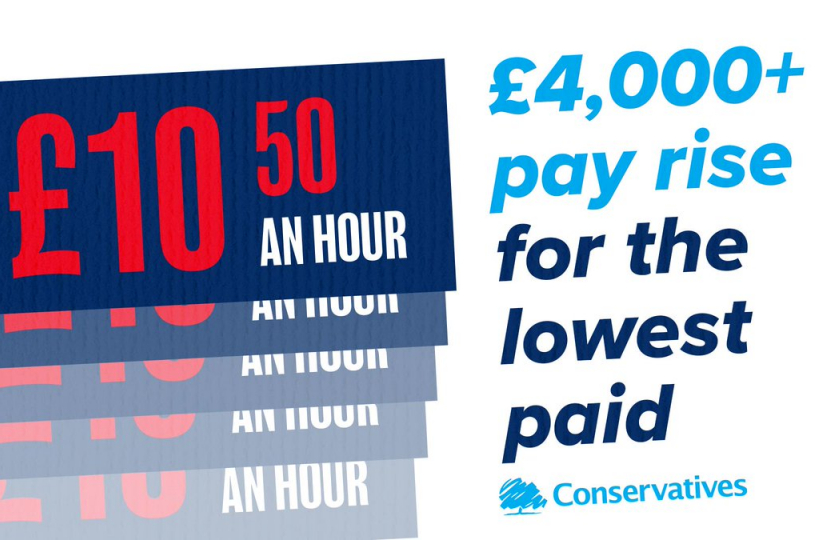 We’re ending low pay in work